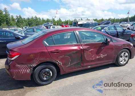 2014 Honda Civic Lx from USA, damaged, VIN 2HGFB2F56EH516290